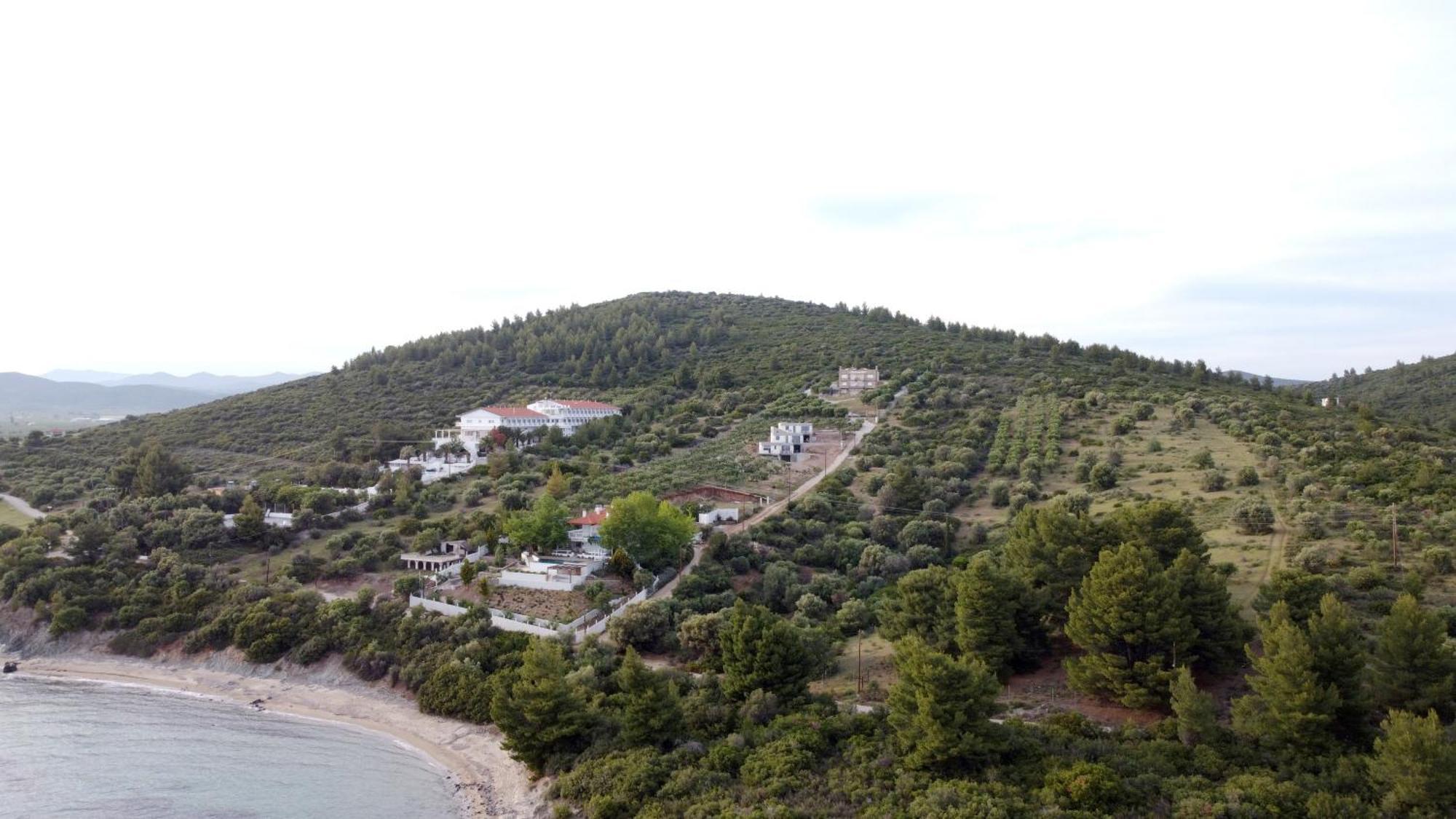 Villa Enelia à Vatopédhion Extérieur photo