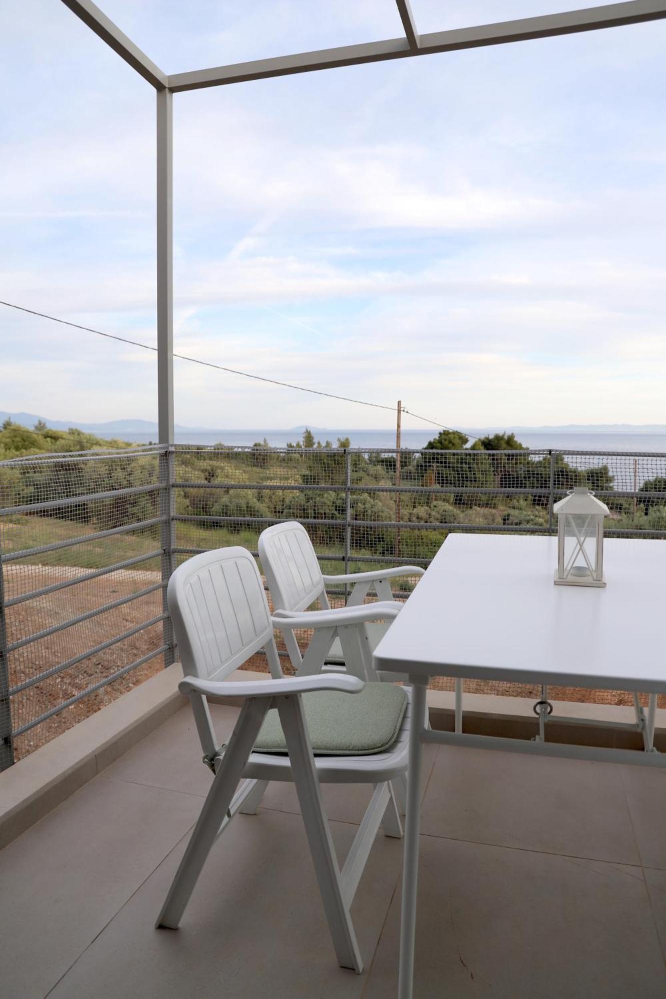 Villa Enelia à Vatopédhion Extérieur photo